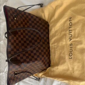 Louis Vuitton Brown Checkered Women's Bag
